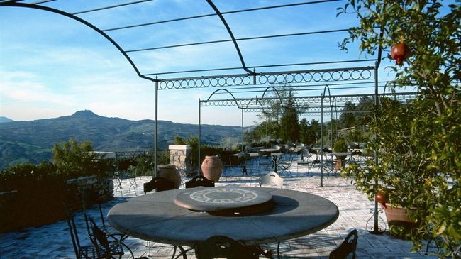 Il Poggio Guest House Celle sul Rigo Restaurant photo